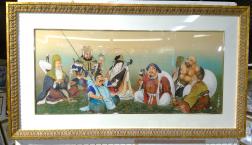 平山郁夫・中島千波・馬堀喜孝・東山魁夷日本画版画、　久保領爾日本画原画・西山晋原画油絵　横澤画材おすすめ