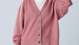 【新作商品入荷】ウィメンズ　スウェットライクVネックカーディガン