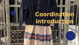 チェック柄スカートコーディネート♬