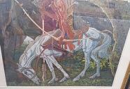 馬が駆け上がる！掛け軸　来年の干支　いかがですか？