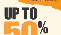 【開催中！】WINTER SALE UP TO 50％OFF！！