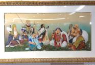 恵比寿　「七福神」馬堀喜孝　シルクスクリーン版画　有名画家の御利益　えべっさんは日本の神様　福の神！