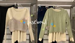 フレアトップス２着回しコーデ紹介♬