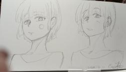 松本画家　原画　サイン入り　