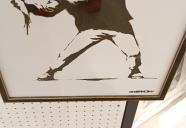 ホワイトデーセール！バンクシー絵画はいかがですか？　白いホワイトスター版画ミュシャ！