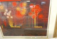 日本の桜　油絵　割引きセール！　空間でお花見会！はいかがですか？