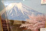 日本の桜　油絵　割引きセール！　空間でお花見会！はいかがですか？