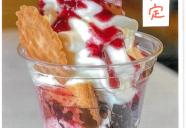 【湖華舞】期間限定のいちごパフェ