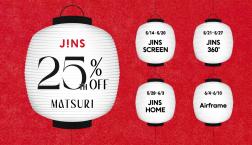 JINS 25TH MATSURI スタート！