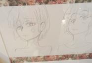 メディカルイラストレーター　可愛い女の子　原画　！　Tシャツも人気！　著作権あり。無断転載お断りします。