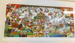 「幕が上ければ」ホラグチカヨ版画　続々と新入荷