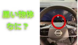 【滋賀日産】黒い物体、なに？