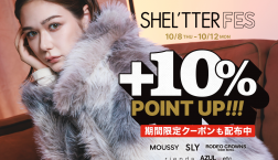 『SHEL’TTER FES』開催!