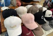 秋冬物帽子入荷！